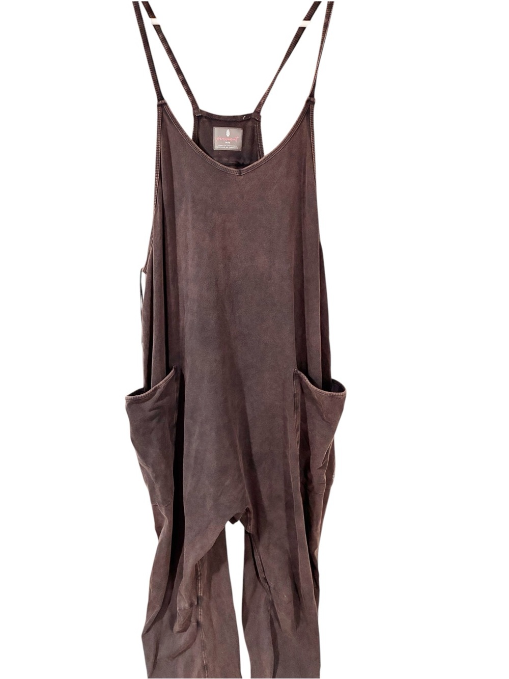 Free People Movement Hot Shot Onesie in Washed Black Size Medium